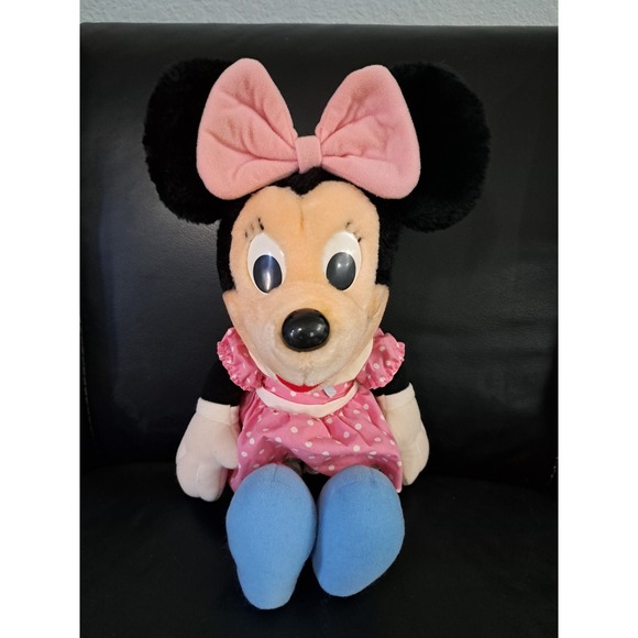 Vintage Minnie Mouse Plush Doll 15" - Picture 2 of 8